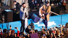 Roi y Cepeda, en el acto de inauguraci�n de A Sede