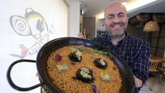 Armando Mndez, de la arrocera Cachivaches de Lugo, uno de los cinco restaurantes recomendados en la provincia.