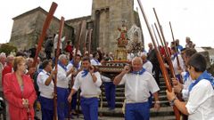 Procesi�n de la Virgen de Guadalupe en Rianxo