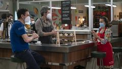 Grabaci�n de �Mercado Central�, de TVE.