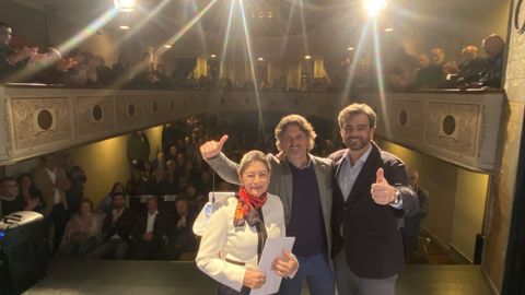 La presentaci�n del candidato se celebr� el s�bado en el Teatro de Beneficencia