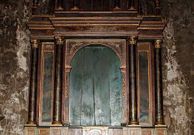 Retablos laterales, sin las tallas, despu�s del incendio.