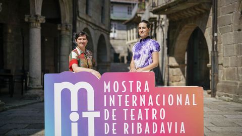 Las directoras de la mostra MIT, Gena Baamonde y Sabela Mendoza.