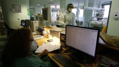 La unidad de reanimaci�n del hospital Montecelo es una de las dos que quedan con pacientes covid cr�ticos