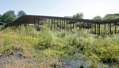 Las estructuras que dej� la Xunta a medio construir en A Parda ser�n demolidas. 