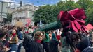 Manifestaci�n en Oporto en el 51� aniversario de la Revoluci�n de los Claveles y 50� de sus primeras elecciones libres.