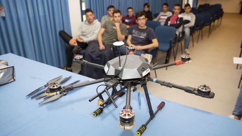 Un taller de rob�tica na Costa da Morte, en imaxe de arquivo