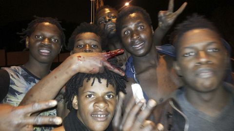 Nuevo asalto a la valla de Ceuta