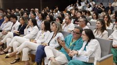 Recepcin a los mir del HULA el pasado mes de junio