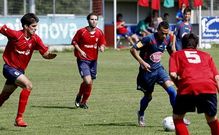 Los futbolistas de Melchor se impusieron en su campo al Arrabaldo en la liga provincial.