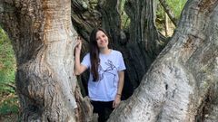 Silvia Mondelo, Gu�a Oficial de Turismo de Galicia que fai visitas por Sarria