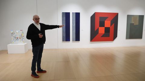 Exposición «Compromiso con el arte» de las colecciones de Abanca y Bancaja.