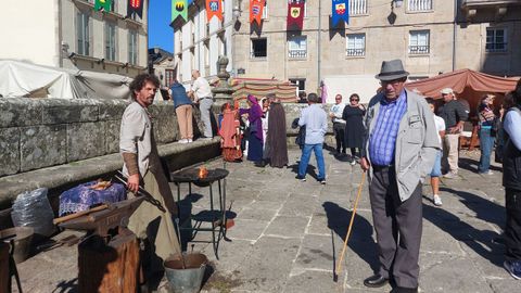 Puestos y oficios de la feria medieval de Lugo