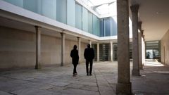 Interior de la Fundación Luís Seoane.