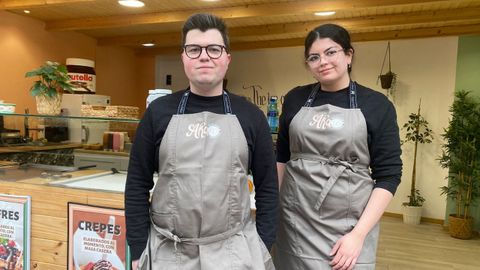 La pareja formada por Miguel y Sara est� al frente de este negocio que es ��nico� en Oviedo