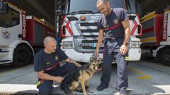 Imagen de otro rescate por parte de los bomberos de Cee. 