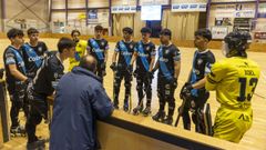 El Lubi�ns de Carballo en un partido reciente.
