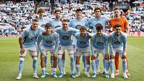 Formaci�n inicial del Celta en el partido de este martes ante el Levante.
