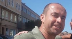 El teniente coronel Jes�s Gayoso, en una foto de una de sus �ltimas visitas a A Coru�a