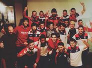 Los futbolistas del Chantada B celebraron el pasado domingo el ascenso de categor�a con una cena.