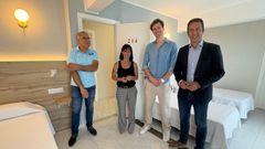 Alfonso Villares e Ana Ermida en Casa Amadora, en Barreiros