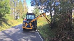 Imagen de archivo de un desbroce en Curtis.