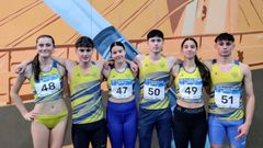 Paz, V�zquez, Caama�o, Sampedro, Saborido y V�zquez, en Ourense.