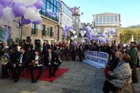 El acto contra la violencia de g�nero fue de �mbito comarcal. 