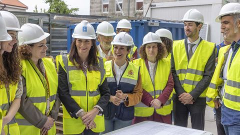La ministra de Vivienda y Agenda Urbana, Isabel Rodr�guez, en su �ltima visita a Santiago en junio del 2025