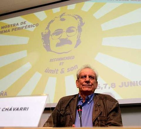 Jaime Ch�varri, en su encuentro con los medios de comunicaci�n