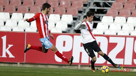 Carlos Fern�ndez en un Sevilla Atl�tico-Lugo