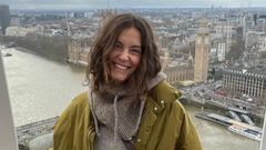Alba Ramos lleva dos a�os trabajando en verano como gu�a de patrimonio hist�rico