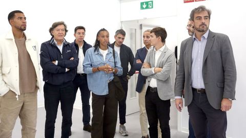  ANA PELETEIRO Y SU MARIDO Y ENTRENADOR BENJAMIN COMPAORE EN LAS PISTAS DEPORTIVAS DONDE VA A ENTRENAR A PARTIR DE AHORA