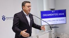 Valentn Gonzlez Formoso, presidente de la Deputacin da Corua.