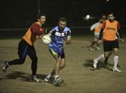 El conjunto vigu�s entrena dos veces por semana en el campo de As Cerqueiras, en Mos. 