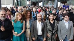 Villares, en el mitin de En Marea en Vigo