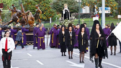 . Por primera vez en m�s de 60 a�os, la Virgen del Mayor Dolor volvi� a las calles.