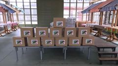 Los env�os se distribuyen desde el recinto ferial de Gont�n 