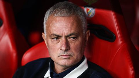 Jos� Mourinho, entrenador del Real Madrid.