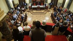Pleno municipal en A Coru�a 