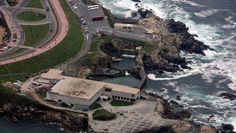 Vista del Aquarium Finisterrae, que fue diseñado por Abalo Arquitectura e Ingeniería