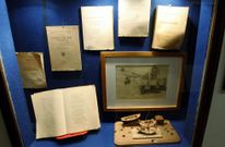 Objetos y documentos del Gremio de Mareantes que se conservan en el Museo. 