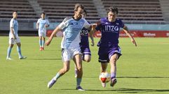 Parapar fue el autor del gol del triunfo del Compos en el �ltimo partido ante el Estradense.