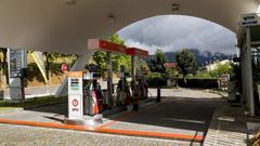 Imagen de archivo de una gasolinera de la localidad portuguesa de Valen�a.