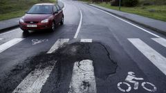 SE�ALES DE TRAFICO EN MAL ESTADO
O PORTI�O