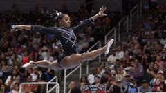 Simone Biles conquista su octavo ttulo nacional y bate un rcord de 1933