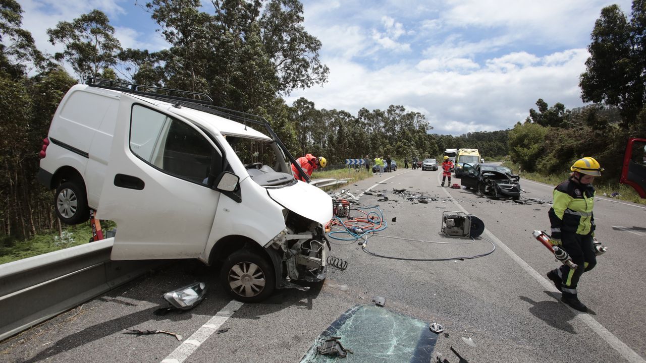 Dos muertos y tres heridos graves en accidentes de tráfico en A Mariña ...