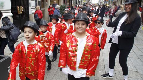 Desfile colegio Cristo Rey