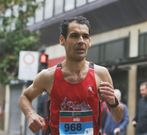 El dezano Ricardo V�zquez durante la carrera disputada el domingo.