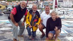 Un ribadense cruzando el Atl�ntico en velero